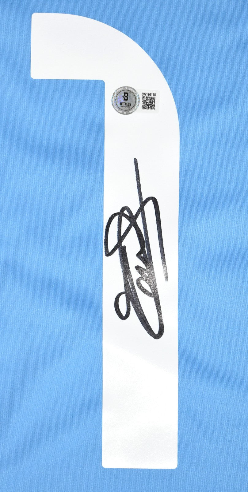 Thibaut Courtois Autographed Real Madrid Home Jersey