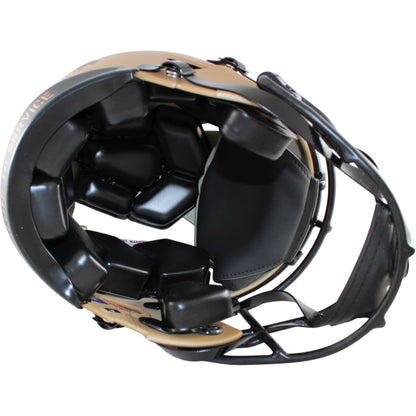 Hines Ward Signed Pittsburgh Steelers 2023 Salute to Service Proline Helmet