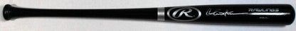 Charlie Sheen Signed Rawlings Pro Black Baseball Bat