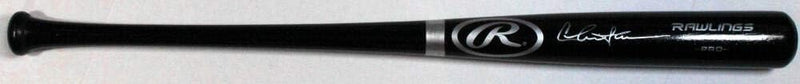 Charlie Sheen Signed Rawlings Pro Black Baseball Bat