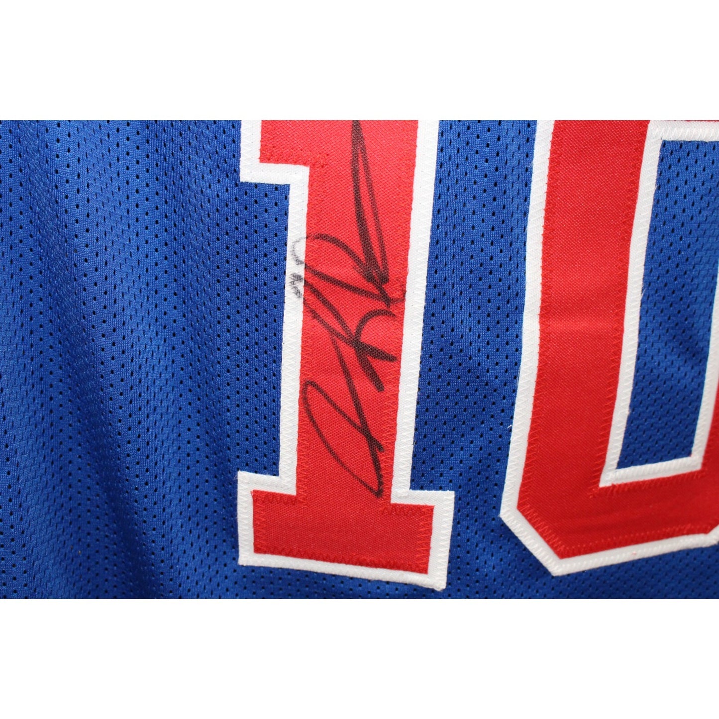 Dennis Rodman Signed Detroit Pistons Style Basketball Jersey (JSA)