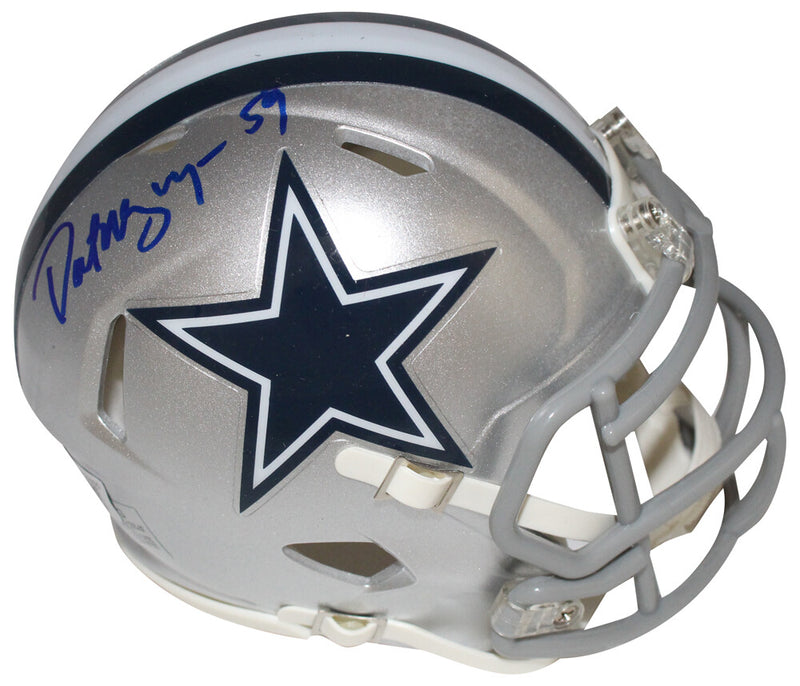 Dat Nguyen Dallas Cowboys Autographed Speed Mini Helmet (Beckett)