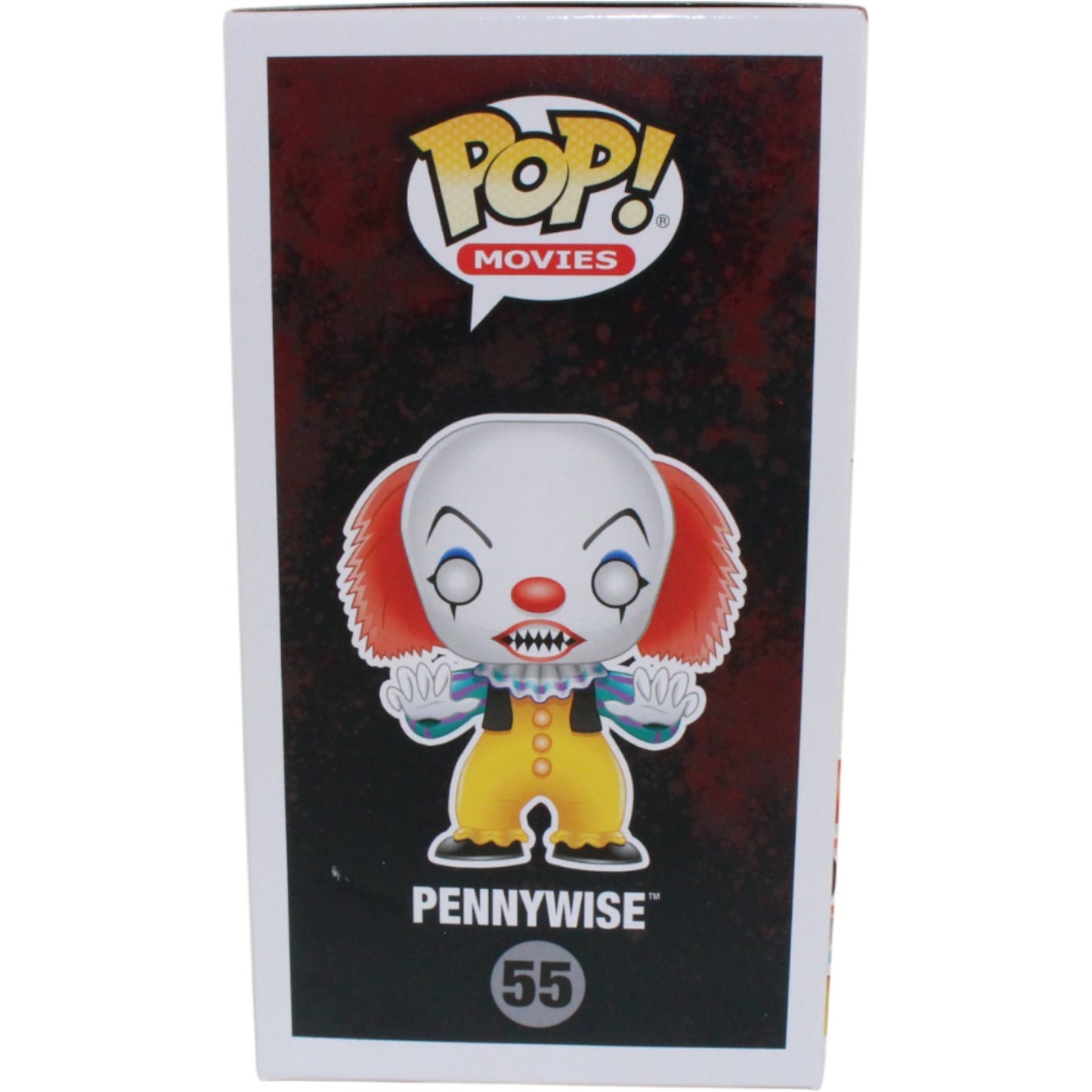 Tim Curry Autographed IT Pennywise Funko Pop! #55 (Beckett COA)