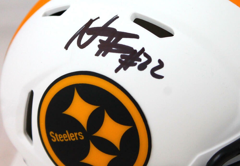 Najee Harris Signed Pittsburgh Steelers Lunar Speed Mini Helmet