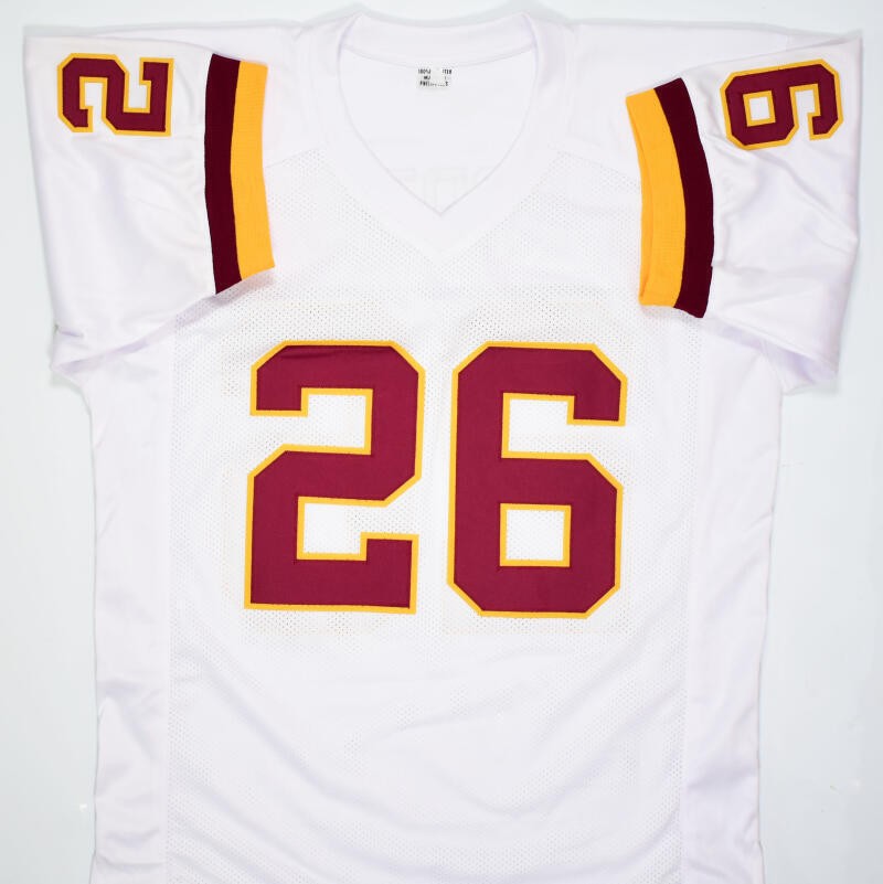 Clinton Portis Autographed White Custom Football Jersey