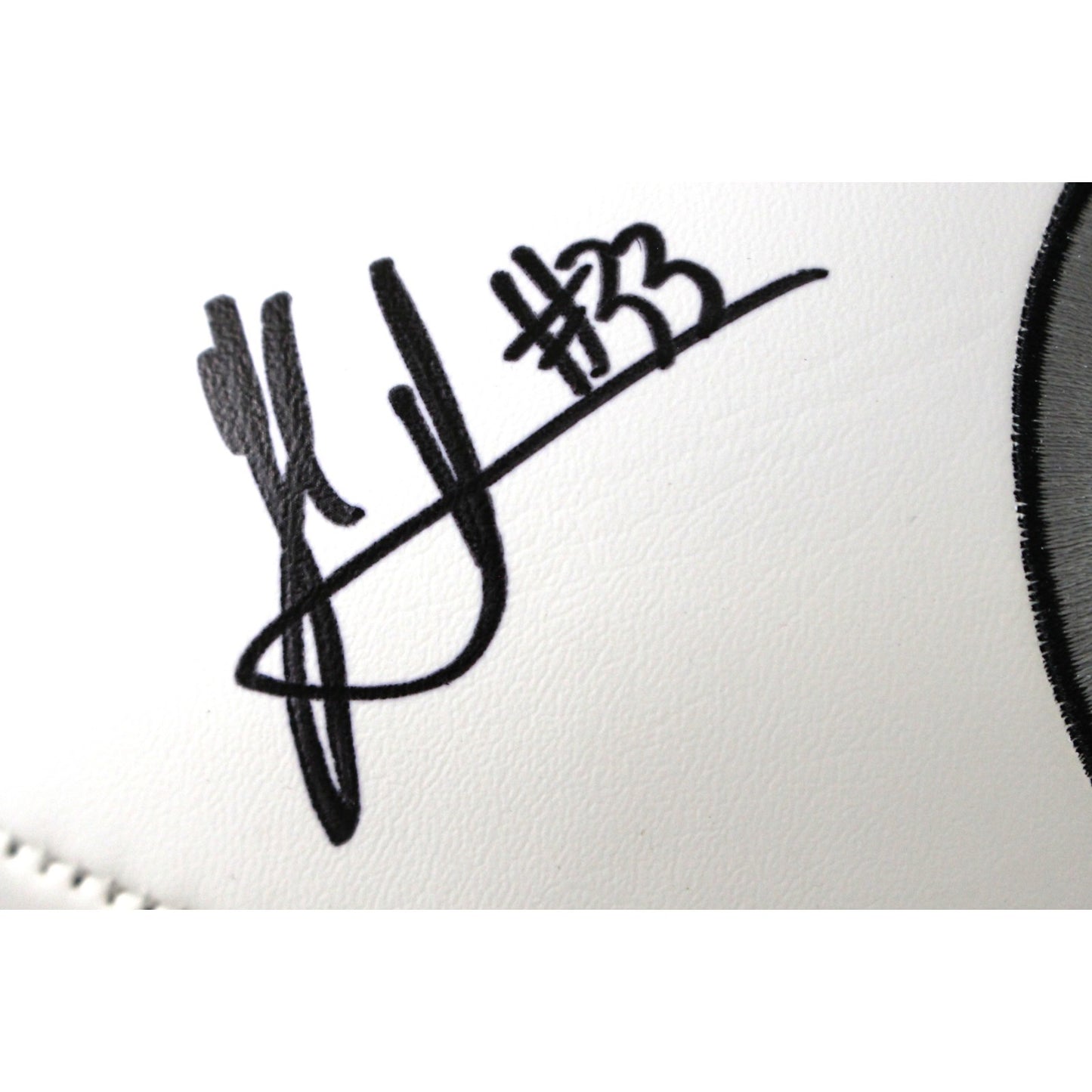 Jack Sawyer Autographed Pittsburgh Steelers Logo Football