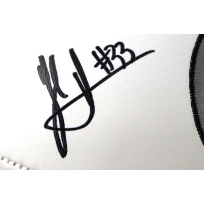 Jack Sawyer Autographed Pittsburgh Steelers Logo Football