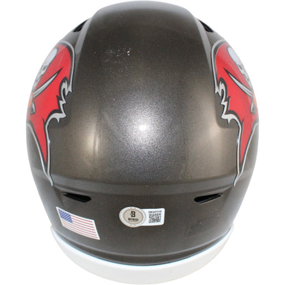 Warren Sapp Signed Tampa Bay Buccaneers Mid-Size Midi Helmet (HOF)