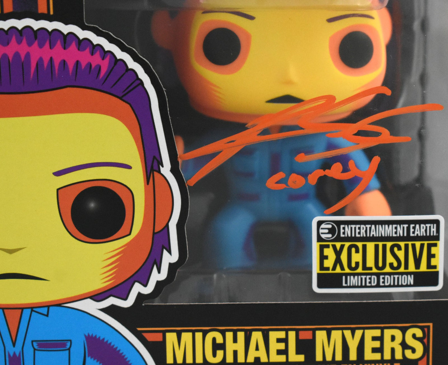 Rohan Campbell Signed Halloween Michael Myers Funko Pop Inscribed Corey