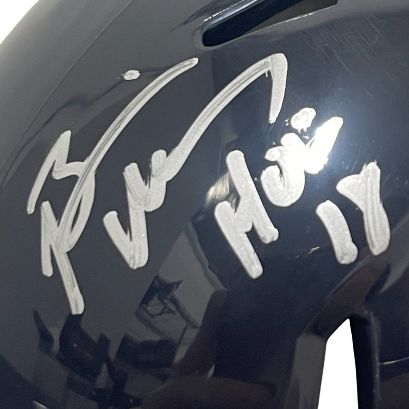 Brian Urlacher & Lance Briggs Signed Chicago Bears Speed Mini Helmet
