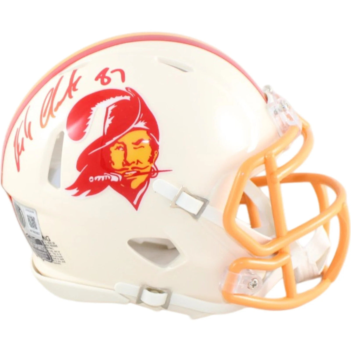 Rob Gronkowski Signed New England Patriots Throwback Mini Helmet