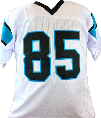 Wesley Walls Autographed White Custom Football Jersey