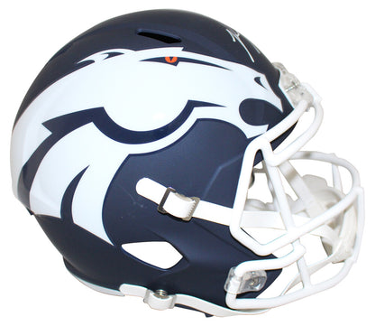 Phillip Lindsay Autographed Denver Broncos AMP Replica Full Size Helmet