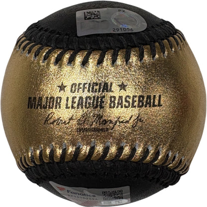 Shota Imanaga Signed Chicago Cubs Black & Gold OML Baseball