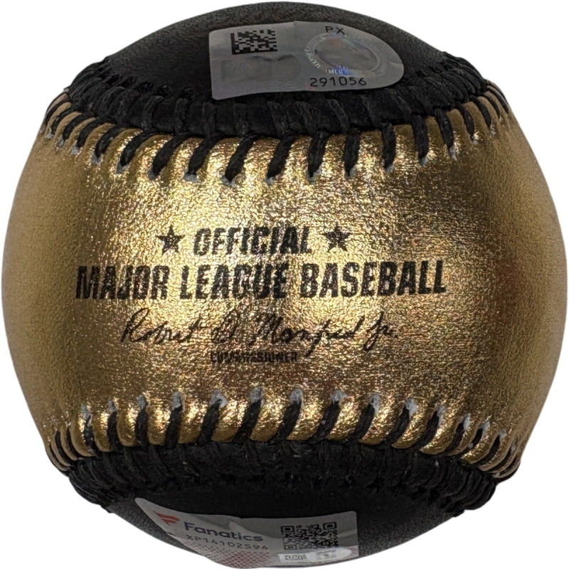 Shota Imanaga Signed Chicago Cubs Black & Gold OML Baseball