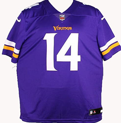 Stefon Diggs Autographed Minnesota Vikings Purple Nike Vapor Jersey