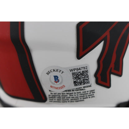 AJ Epenesa Buffalo Bills Autographed Lunar Mini Helmet