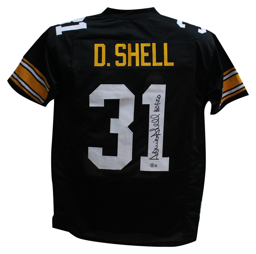 Donnie Shell Autographed Pittsburgh Steelers Custom Jersey (HOF)