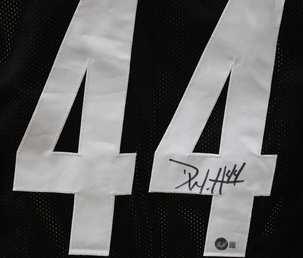 Derek Watt Signed Black Pro Style Custom Football Jersey