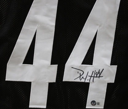 Derek Watt Signed Black Pro Style Custom Football Jersey