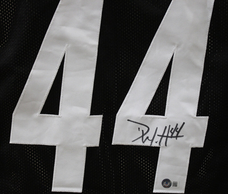 Derek Watt Signed Black Pro Style Custom Football Jersey