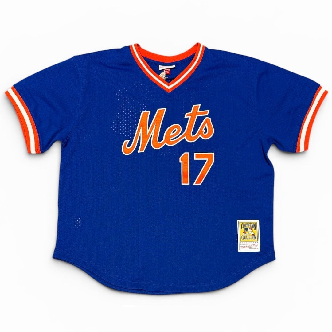 Keith Hernandez Signed New York Mets Mitchell & Ness Jersey