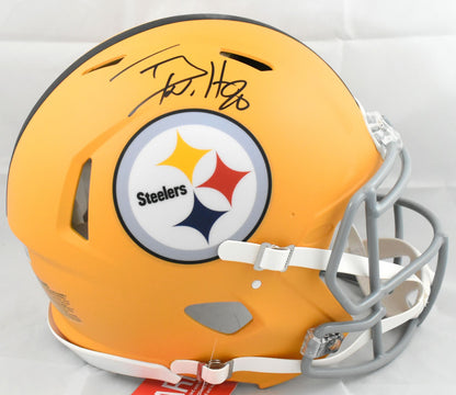 T.J. Watt Signed Pittsburgh Steelers 2025 Alternate Speed Authentic Helmet