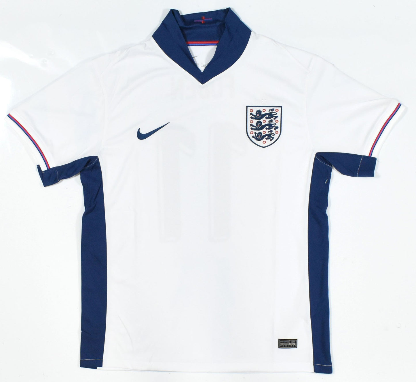 Phil Foden Autographed England National Team Home Jersey