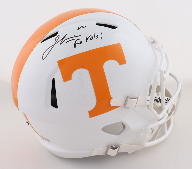 Jamal Lewis Signed Tennessee Volunteers Full Size Replica Helmet