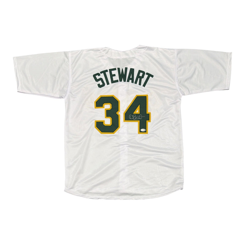 Dave Stewart Signed Oakland Athletics Custom Jersey