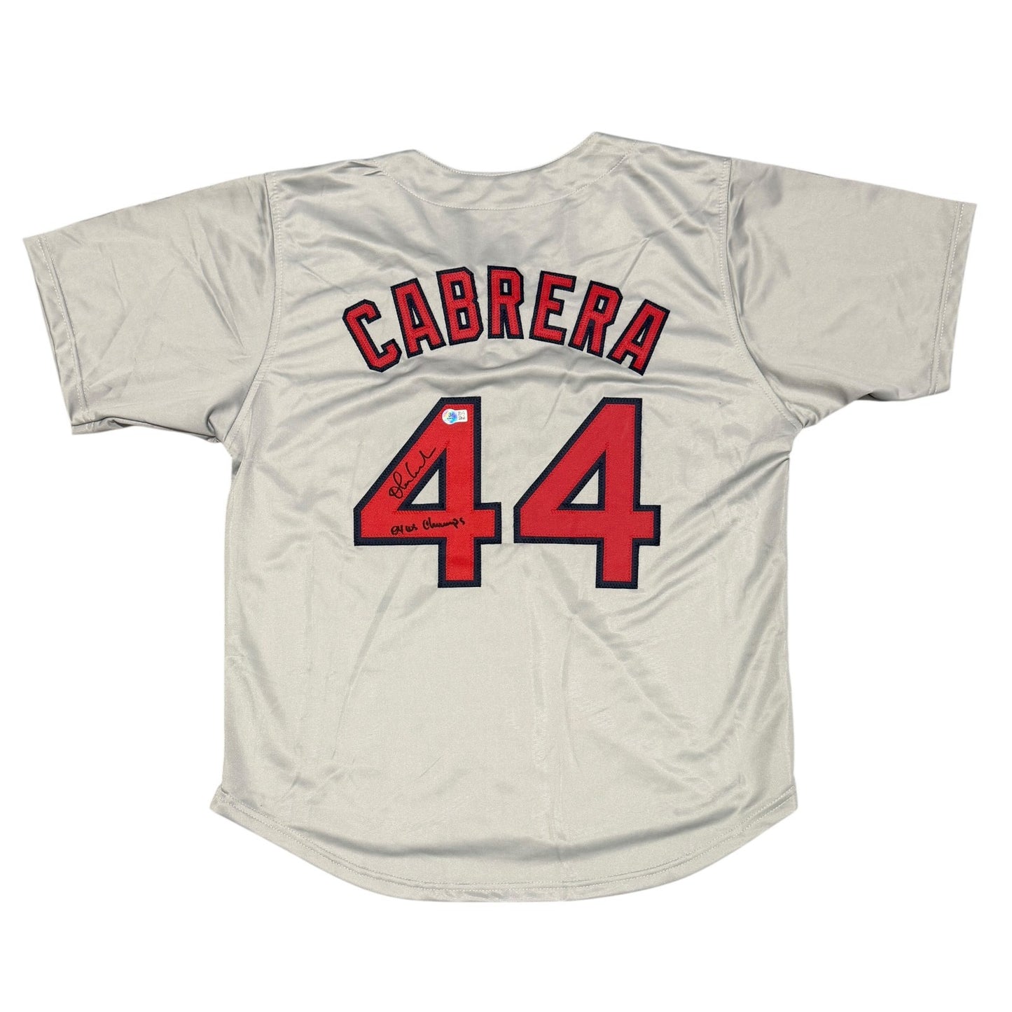 Orlando Cabrera Signed Boston Red Sox Custom Jersey (2004 WS Champs)