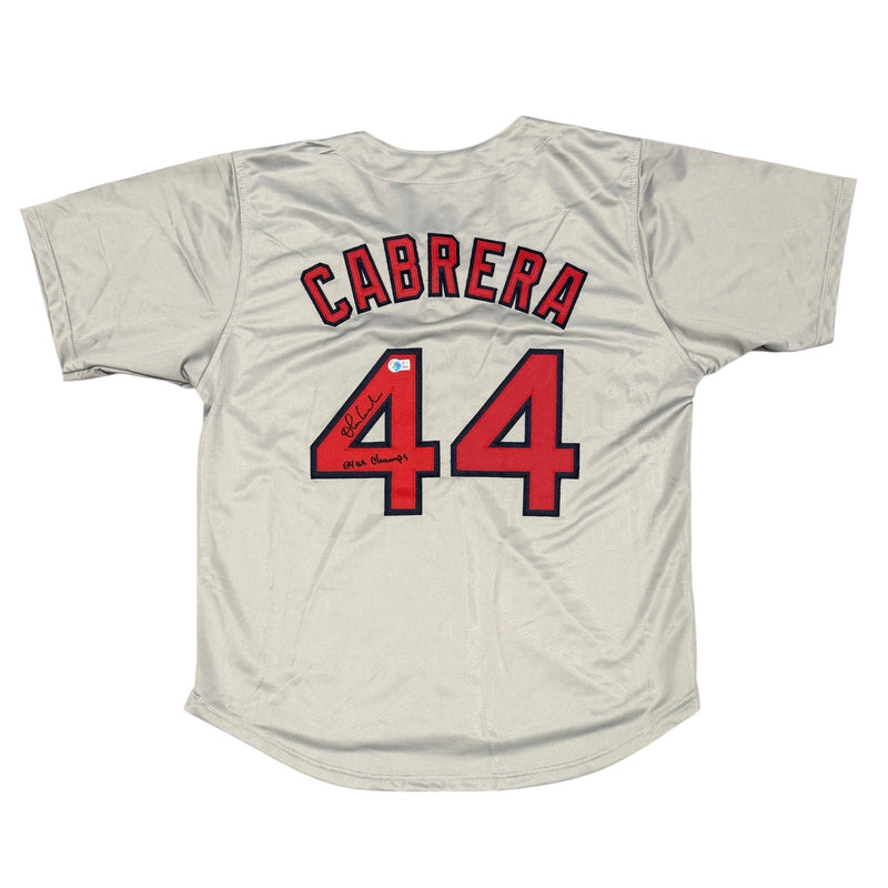 Orlando Cabrera Signed Boston Red Sox Custom Jersey (2004 WS Champs)