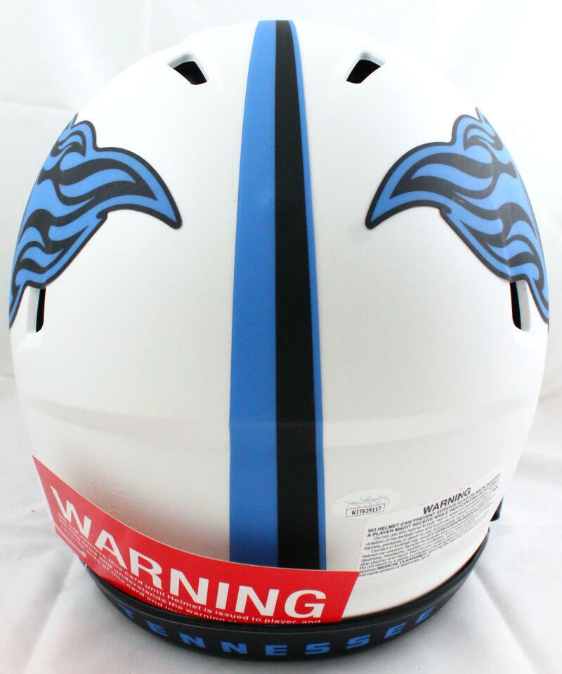 Earl Campbell Signed Tennessee Titans Full Size Lunar Speed Authentic Helmet