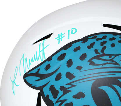 Laviska Shenault Signed Jacksonville Jaguars Full Size Lunar Speed Helmet