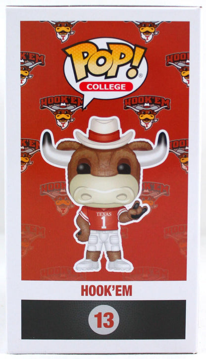Earl Campbell Signed Texas Longhorns Funko Pop Figurine #13
