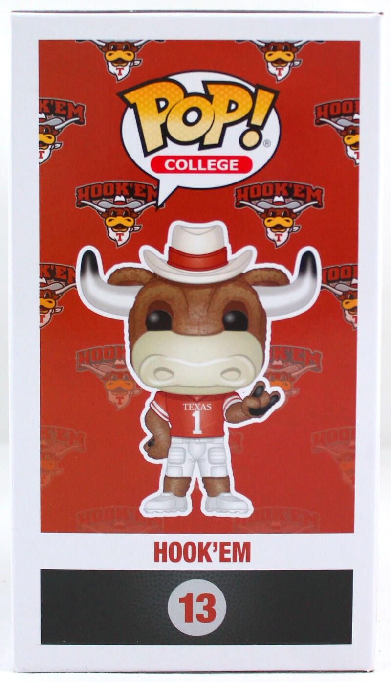 Earl Campbell Signed Texas Longhorns Funko Pop Figurine #13