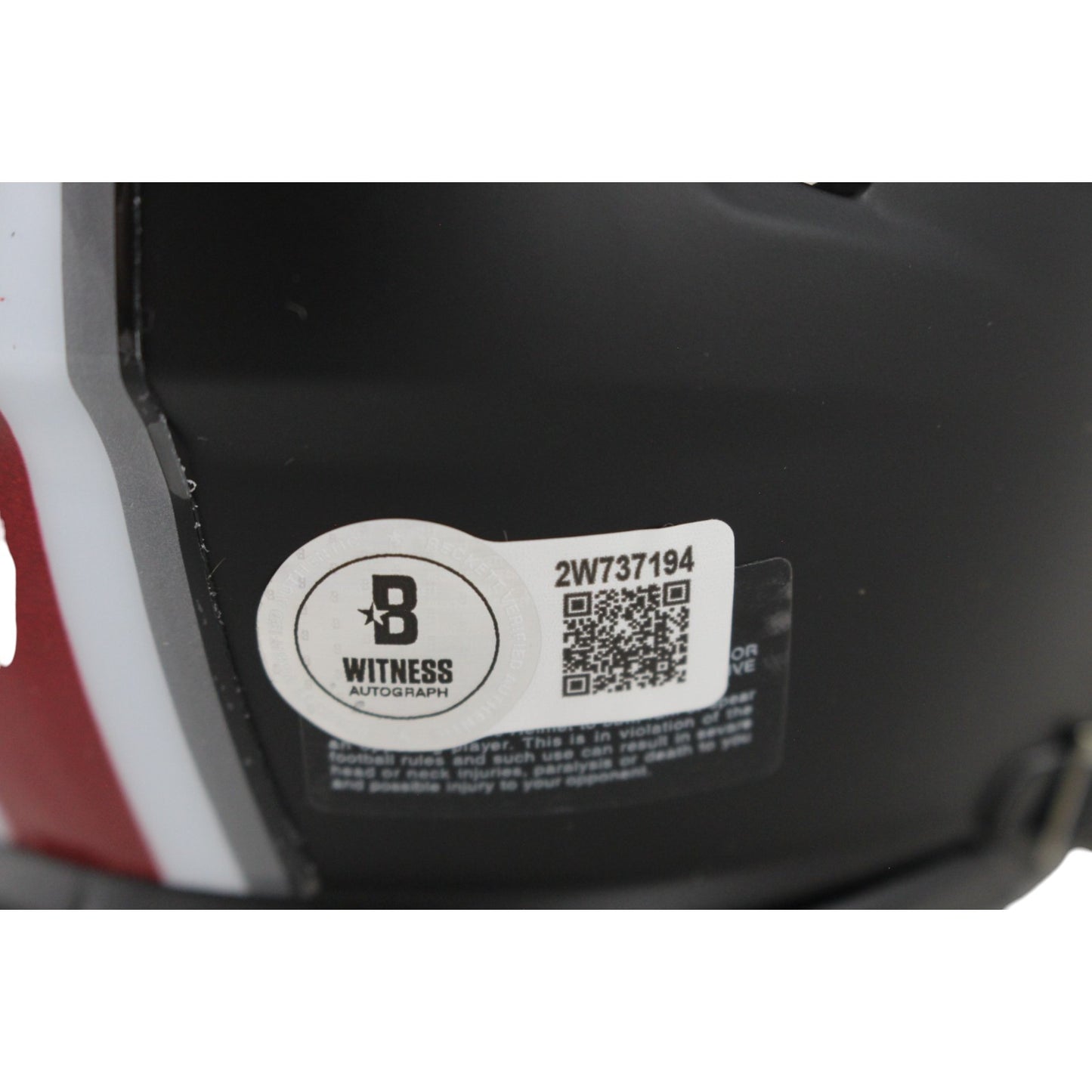 Quinshon Judkins Autographed Ohio State Buckeyes Speed Mini Helmet