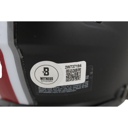 Quinshon Judkins Autographed Ohio State Buckeyes Speed Mini Helmet
