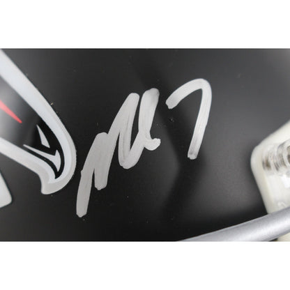 Michael Vick Atlanta Falcons Signed Speed Mini Helmet (Beckett Witness)