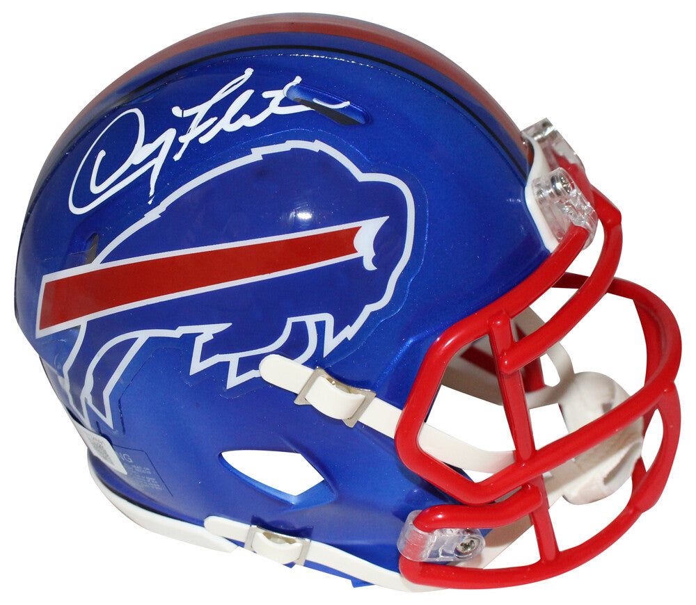 Doug Flutie Signed Buffalo Bills Flash Alternate Mini Helmet