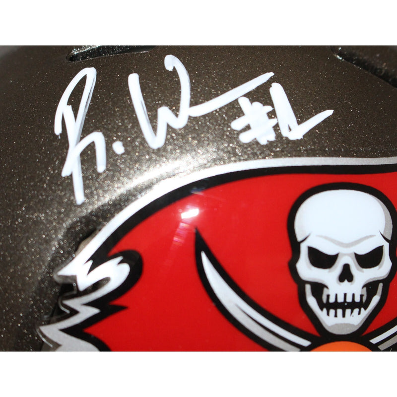 Rachaad White Tampa Bay Buccaneers Signed Mini Helmet