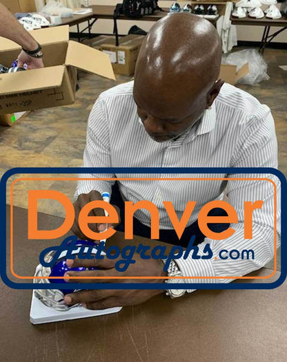 Emmitt Smith Autographed Dallas Cowboys Riddell Flash Mini Helmet Beckett