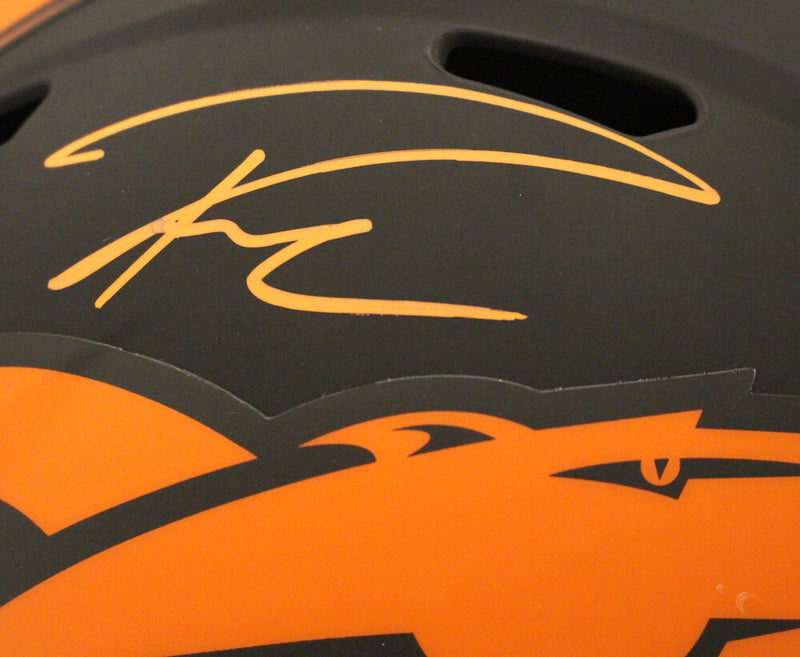 Russell Wilson Signed Denver Broncos Full Size Eclipse Speed Helmet