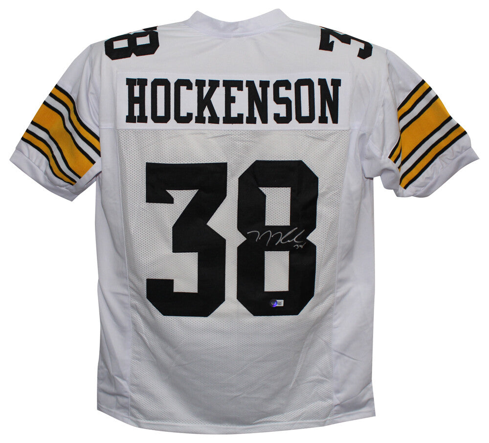 TJ Hockenson Autographed Iowa Hawkeyes Style Custom Jersey