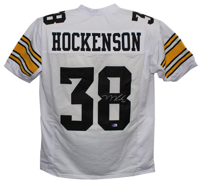TJ Hockenson Autographed Iowa Hawkeyes Style Custom Jersey