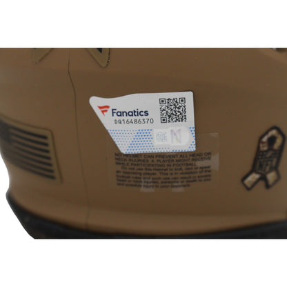Cooper Kupp Signed Los Angeles Rams 2023 Salute to Service Mini Helmet