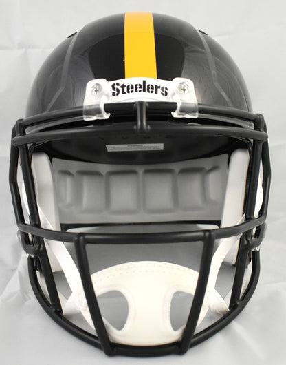 T.J. Watt Autographed Pittsburgh Steelers Full Size Speed Helmet