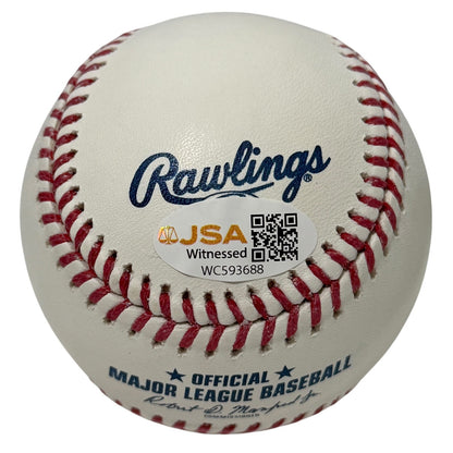 Lenny Dykstra Signed New York Mets ROMLB Baseball (JSA COA)