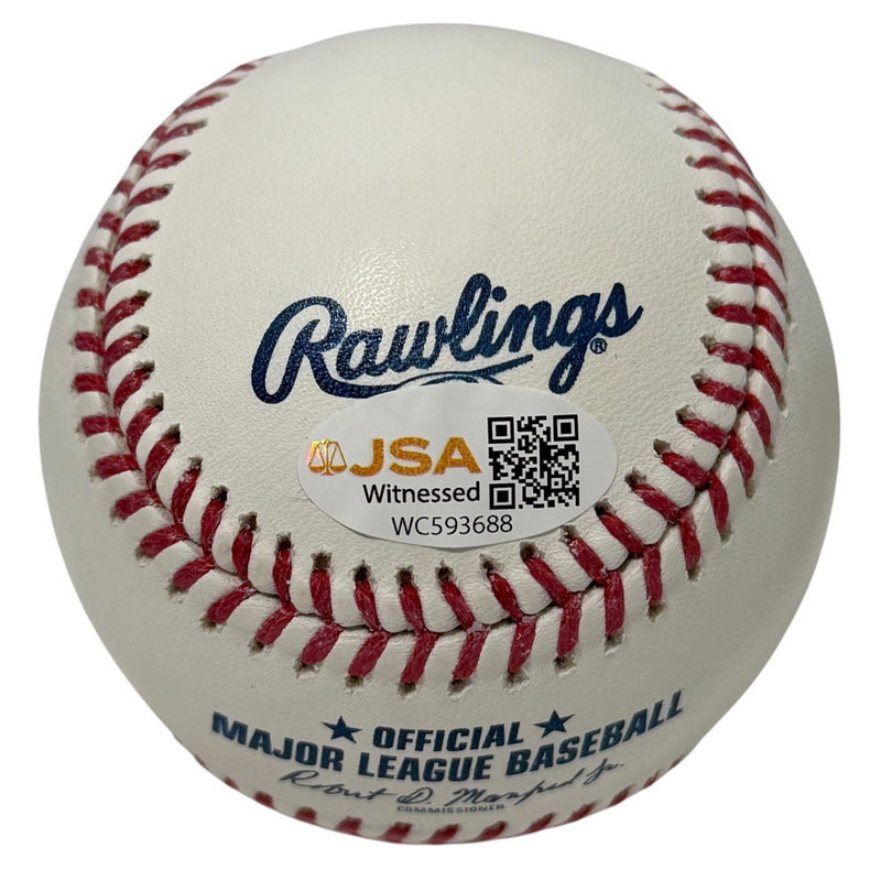 Lenny Dykstra Signed New York Mets ROMLB Baseball (JSA COA)