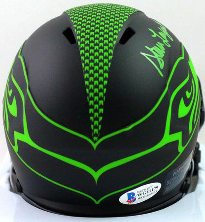 Steve Largent Autographed Seattle Seahawks Eclipse Mini Helmet